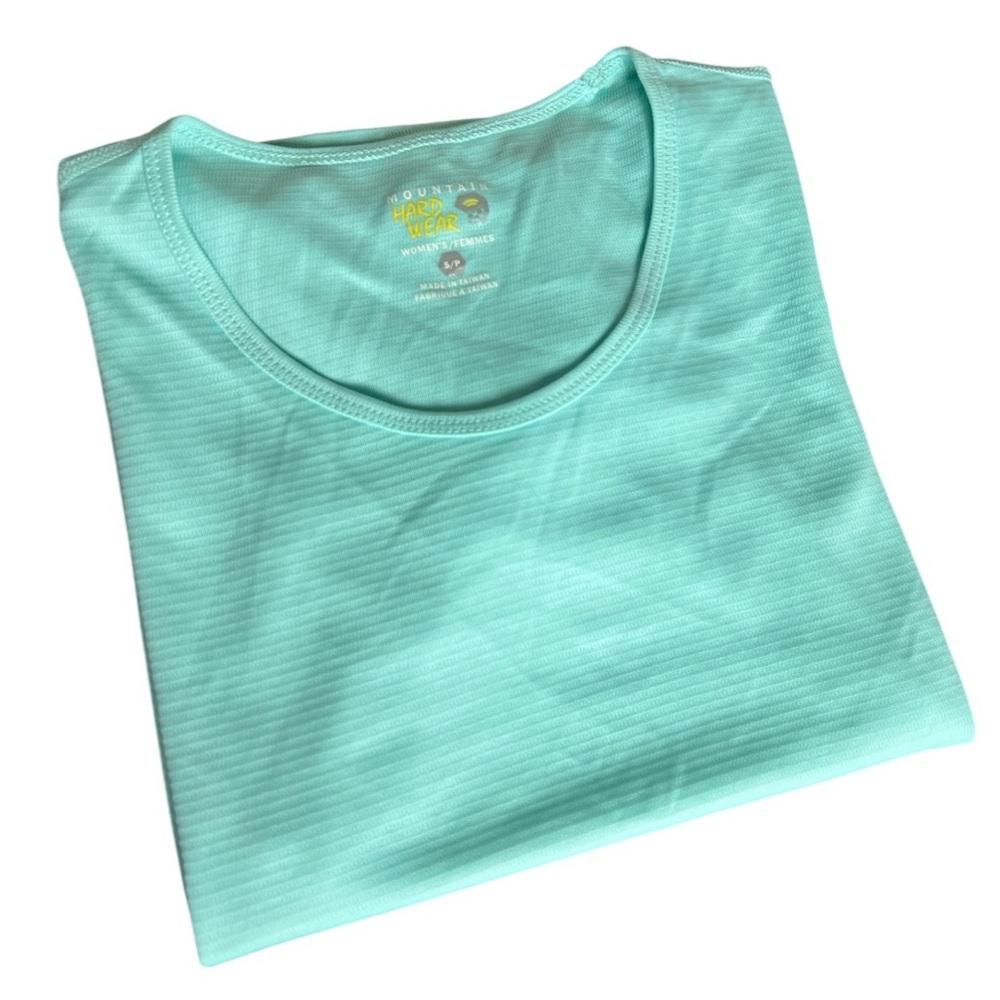 Mountain Hardware Women's Teal T-Shirt - Small - Picture 5 of 6